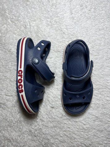 Дитячі сині сабо CROCS 14,5 см 78 фото